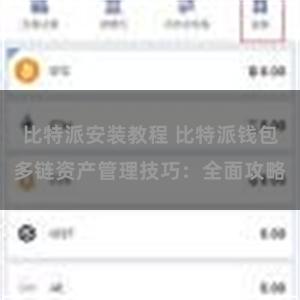 比特派安装教程 比特派钱包多链资产管理技巧：全面攻略