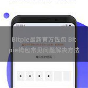 Bitpie最新官方钱包 Bitpie钱包常见问题解决方法