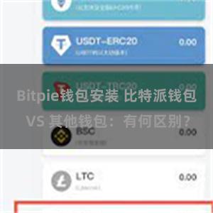 Bitpie钱包安装 比特派钱包 VS 其他钱包：有何区别？