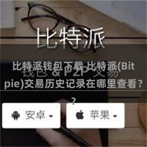 比特派钱包下载 比特派(Bitpie)交易历史记录在哪里查看？