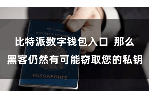 比特派数字钱包入口  那么黑客仍然有可能窃取您的私钥
